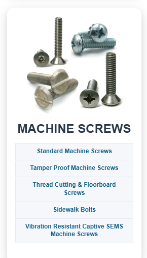 OASIS SCREWS